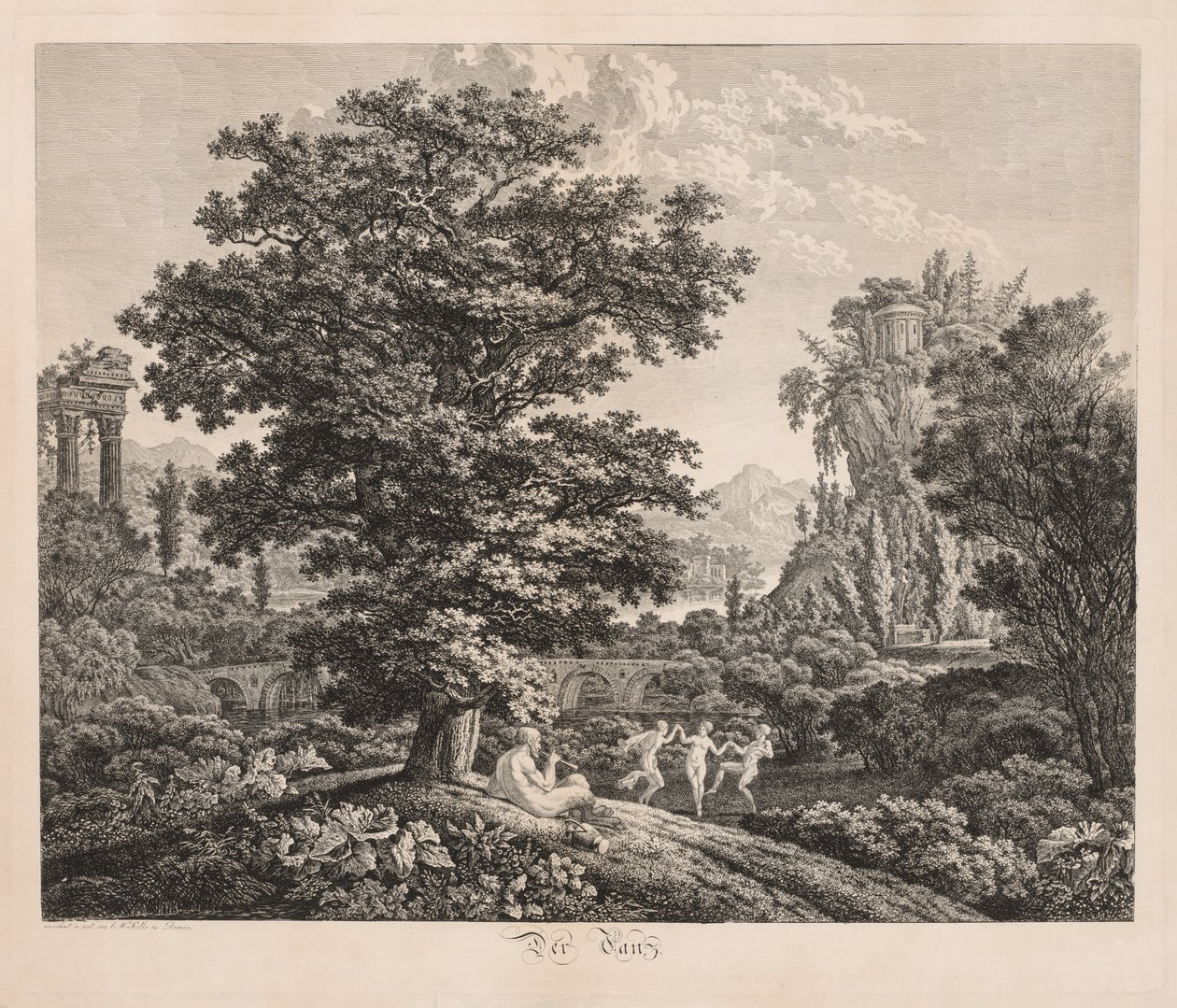 De Dans door Carl Wilhelm Kolbe I