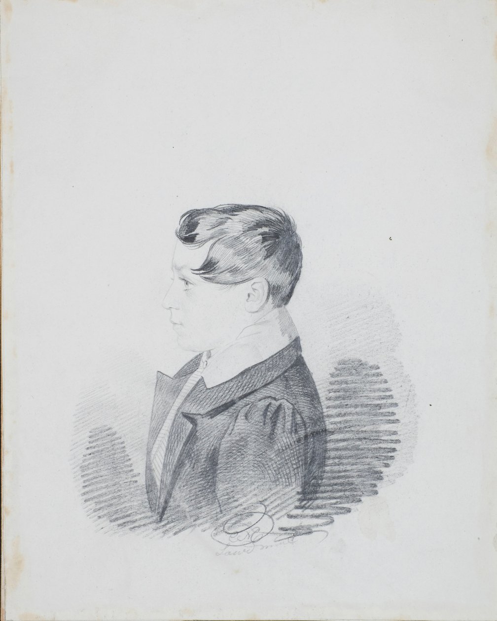 Portret van graaf Leonid Mikhailovich Golitsyn 1806-1860, 1830s door Carl von Hampeln