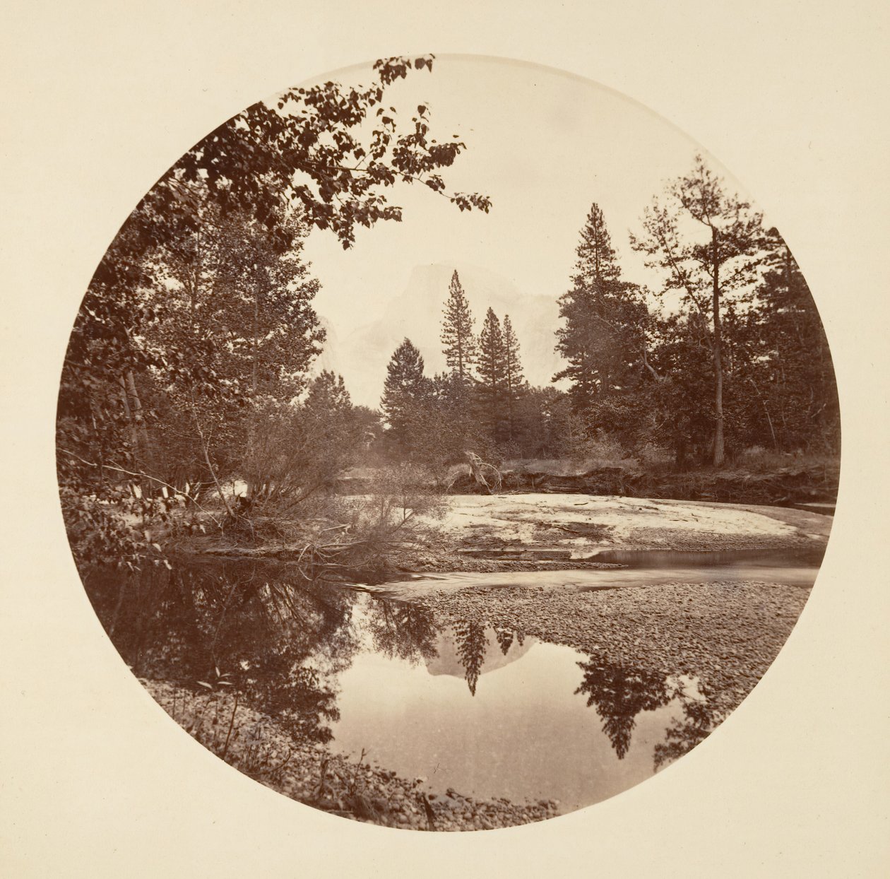 Yosemite National Park, Californië, ca. 1878 door Carleton Emmons Watkins