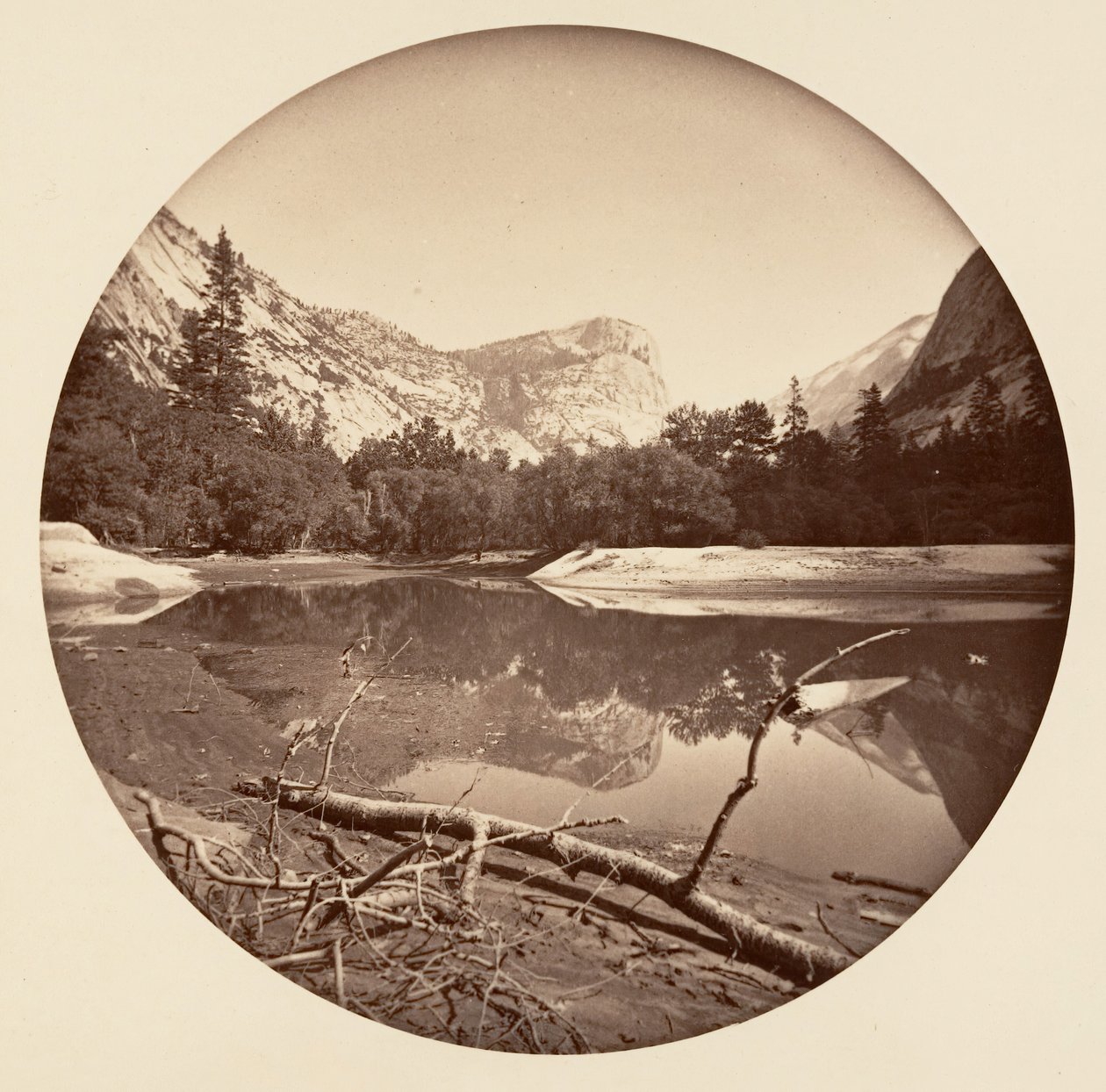 Yosemite National Park, Californië door Carleton Emmons Watkins