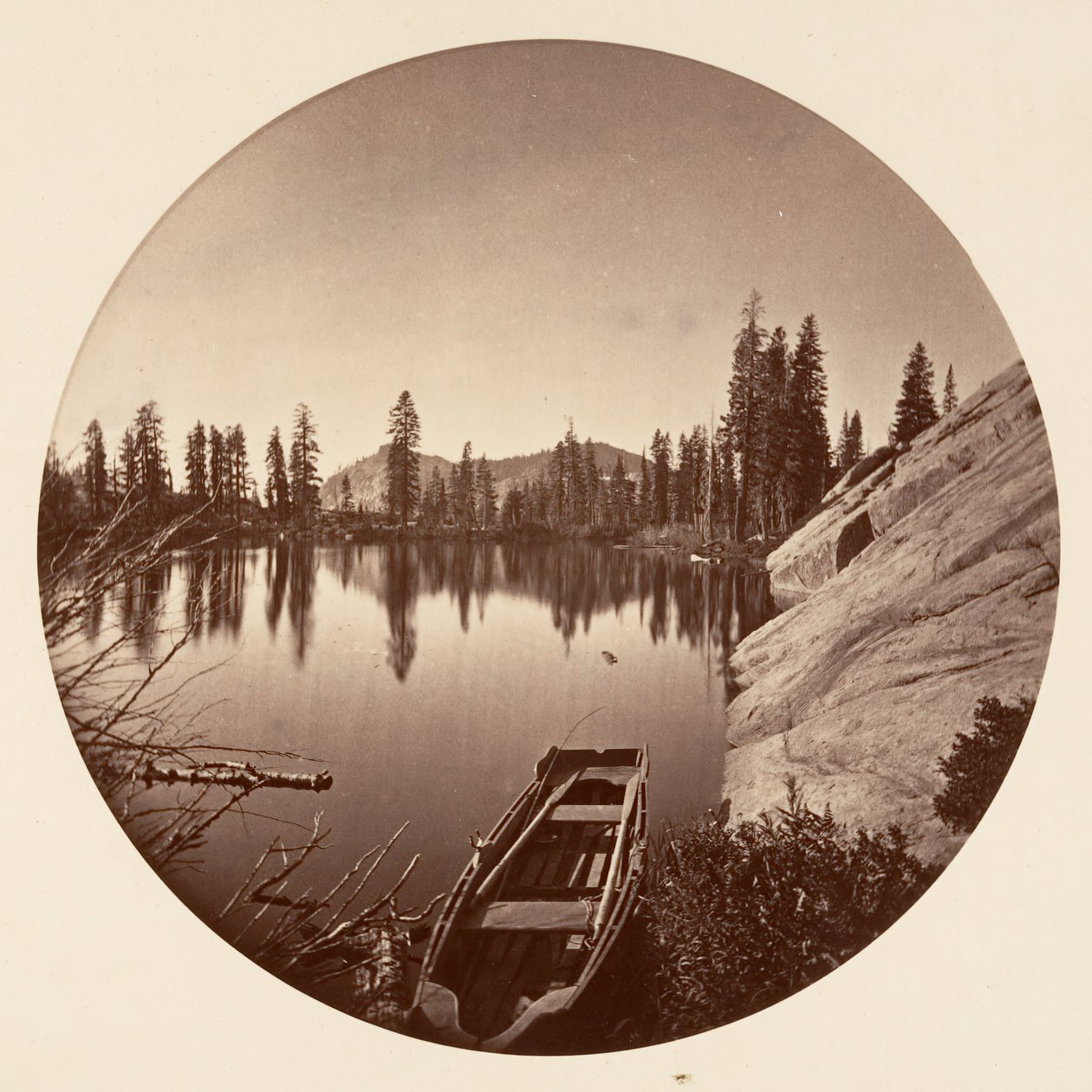 [Yosemite National Park, Californië], ca. 1878 door Carleton Emmons Watkins