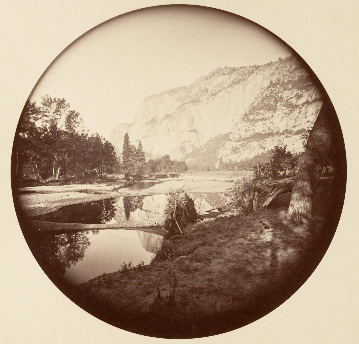 [Yosemite National Park, Californië], ca. 1878 door Carleton Emmons Watkins