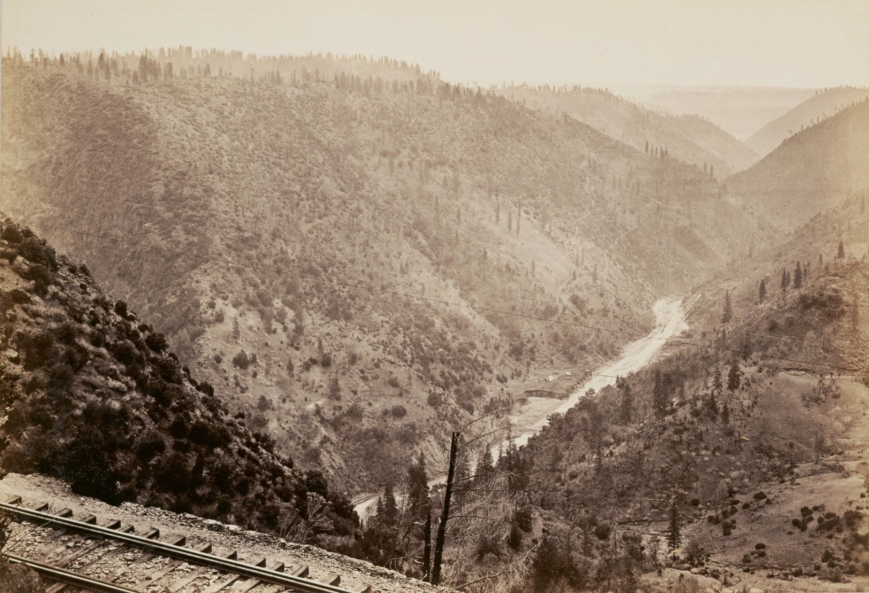 [Amerikaanse rivier vanaf Kaap Hoorn] door Carleton Watkins