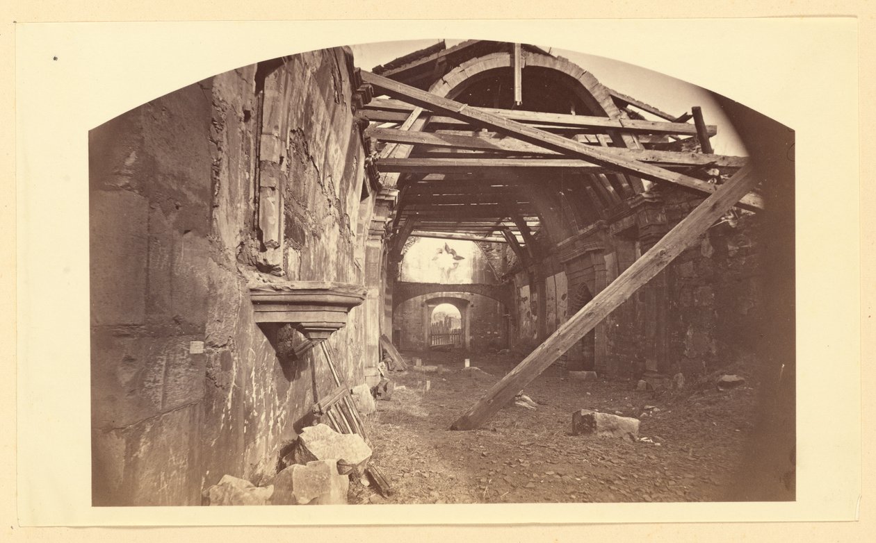 [Missie El Carmelo Stab. 1770/ Binnenland Monterey Cal.] door Carleton Watkins