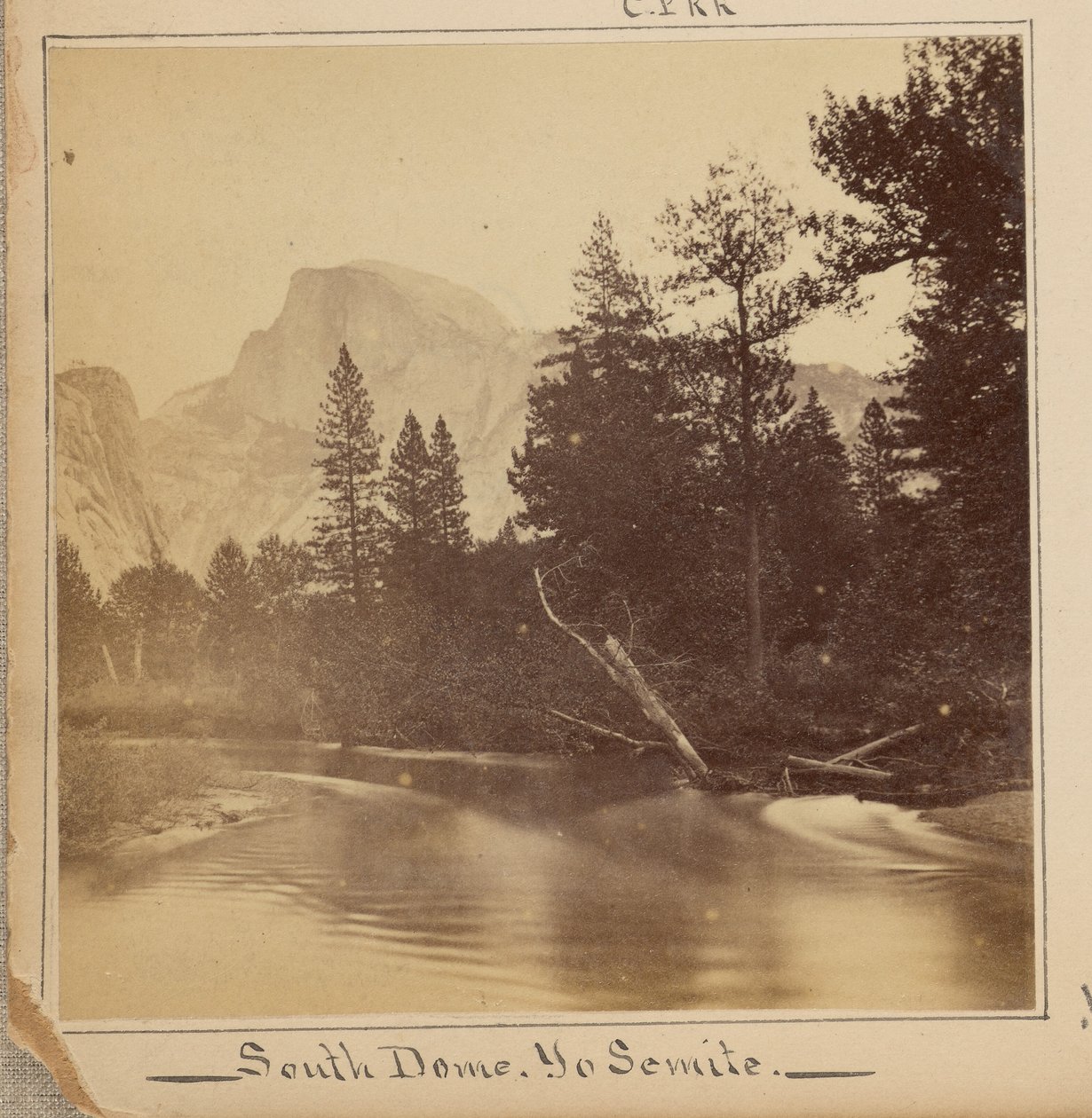South Dome, Yosemite door Carleton Watkins