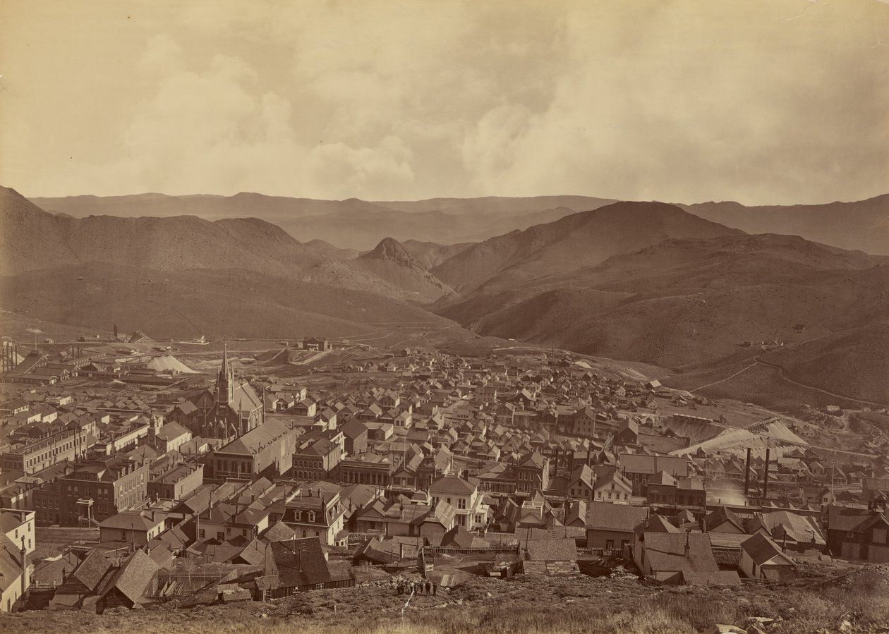 [Virginia City, Nevada] door Carleton Watkins