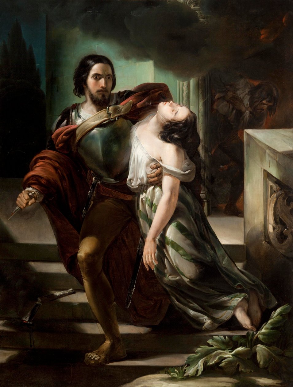 Bice del Balzo gevonden door Marco Visconti in de kelder van Castello di Rosate door Carlo Arienti