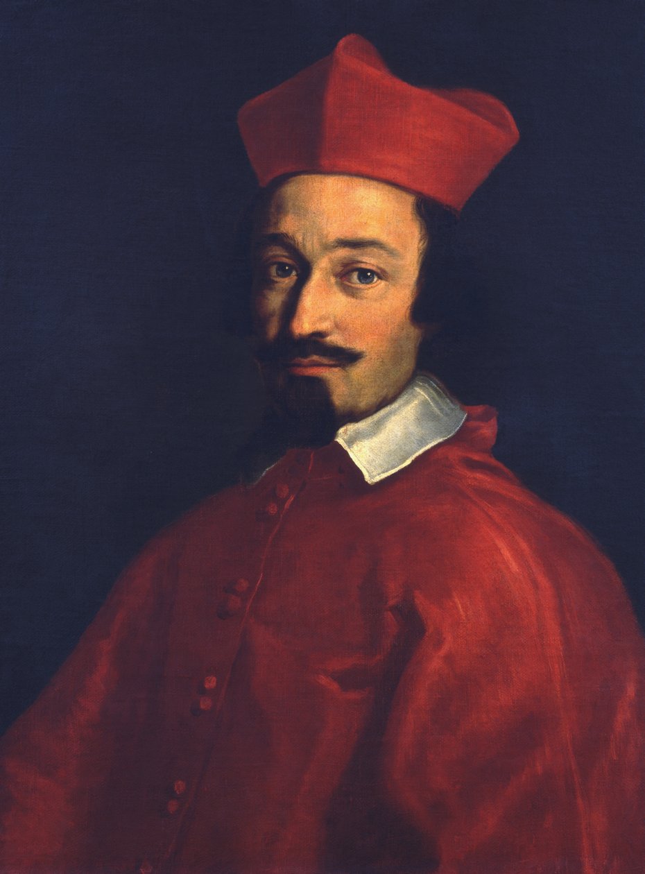 Portret van kardinaal Fabio Chigi door Carlo Cesi
