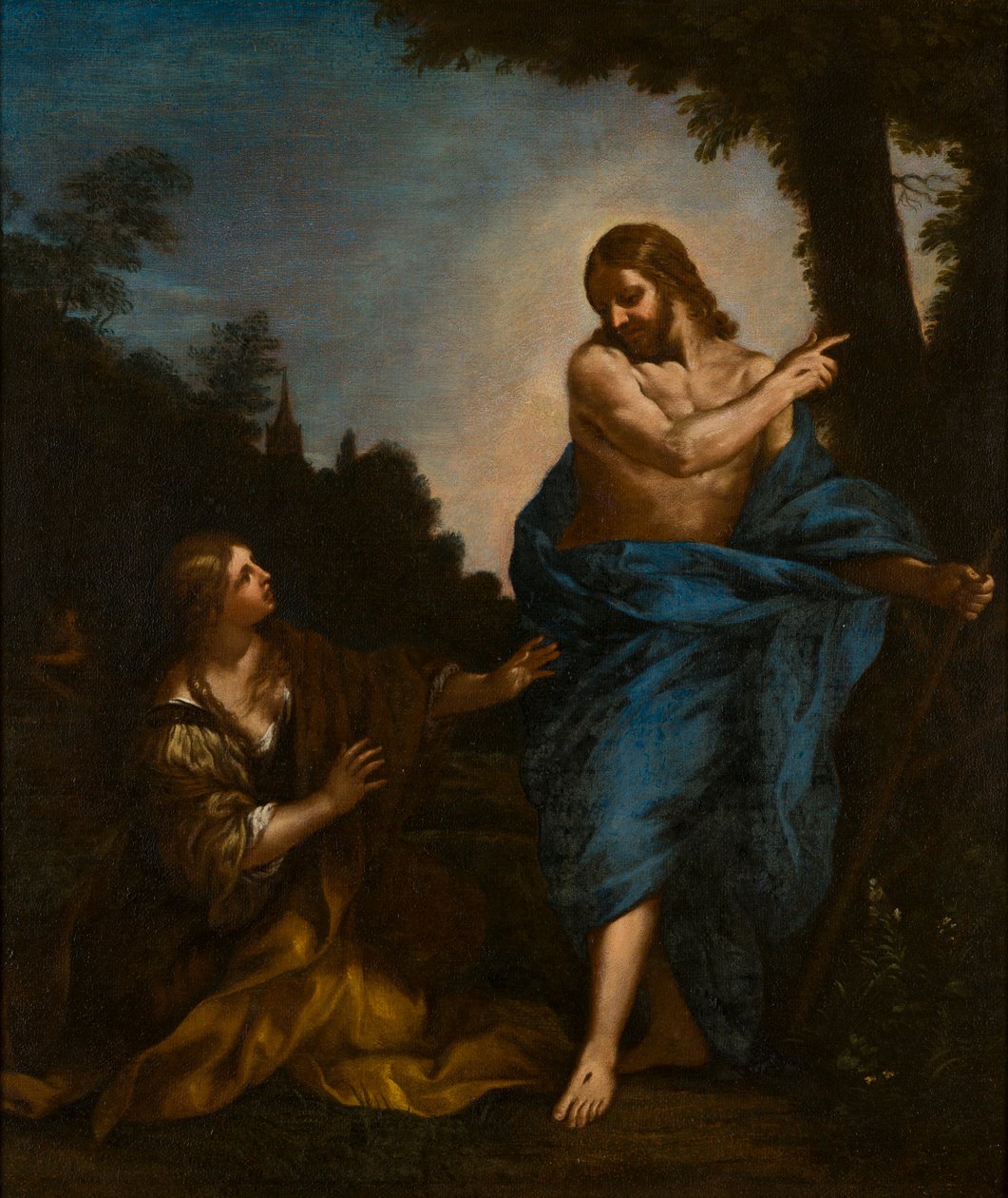 Noli Me Tangere, ca. 1645-1713 door Carlo (follower of) Maratta or Maratti