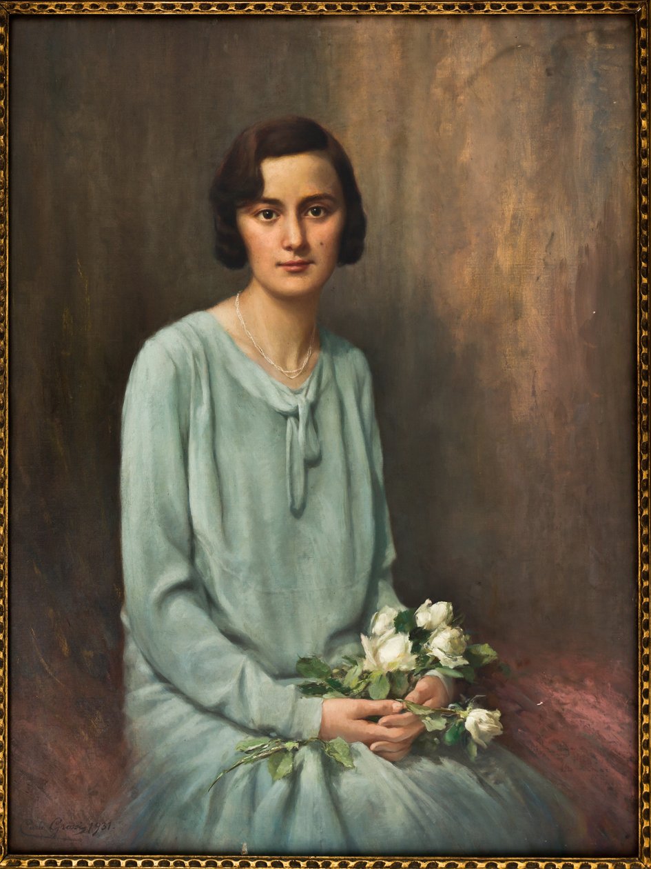 Portret van Nina Galletto door Carlo Grossi
