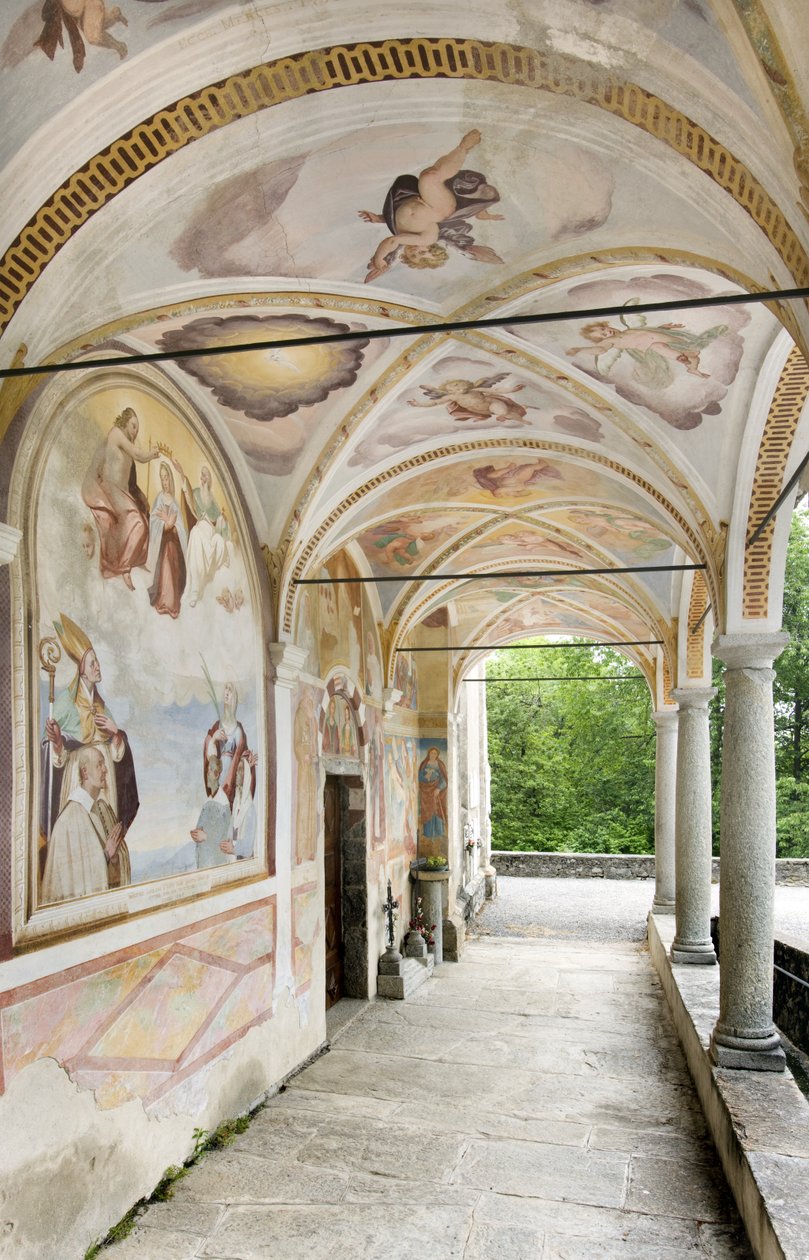 Uitzicht op de fresco