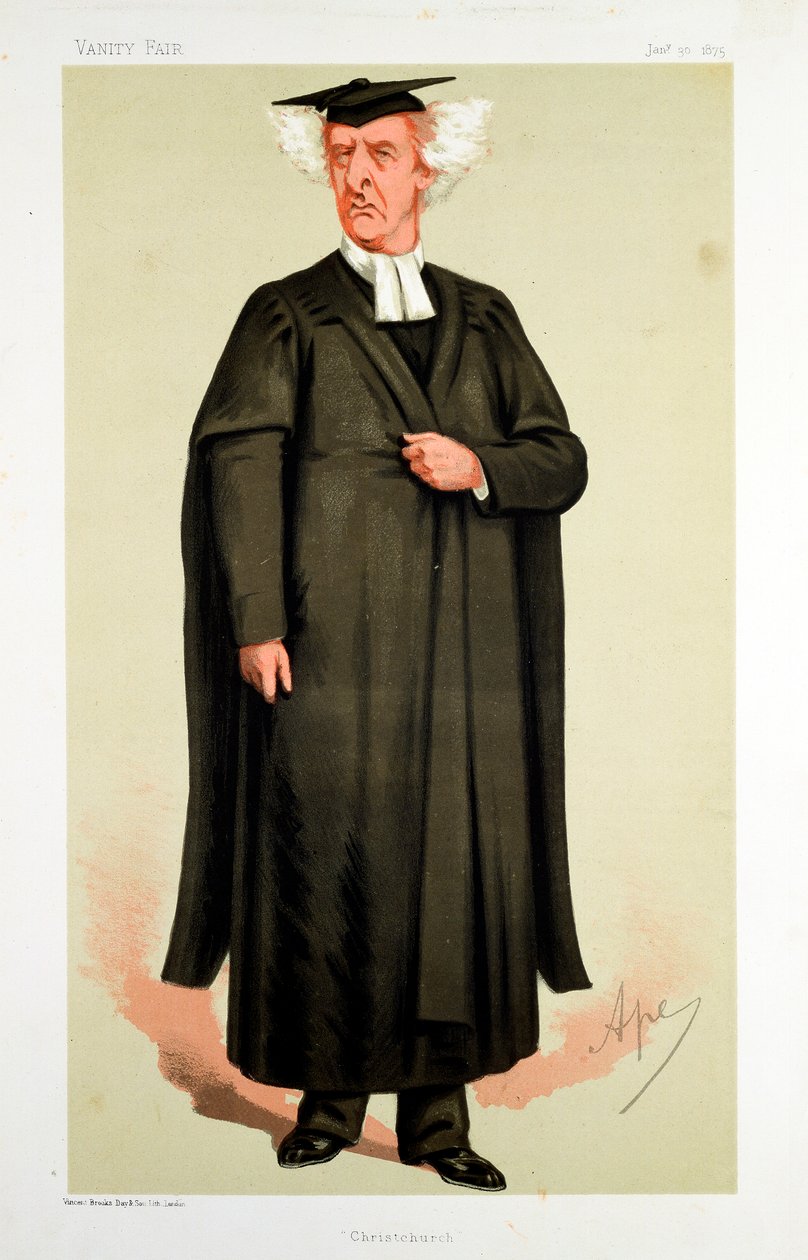 Henry George Liddell, Britse geleerde, 1875 door Carlo Pellegrini