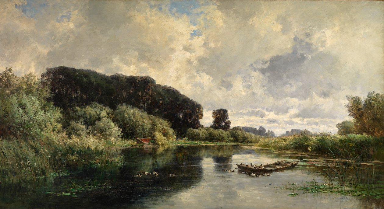 Omgeving van Vriesland (Nederland) door Carlos de Haes