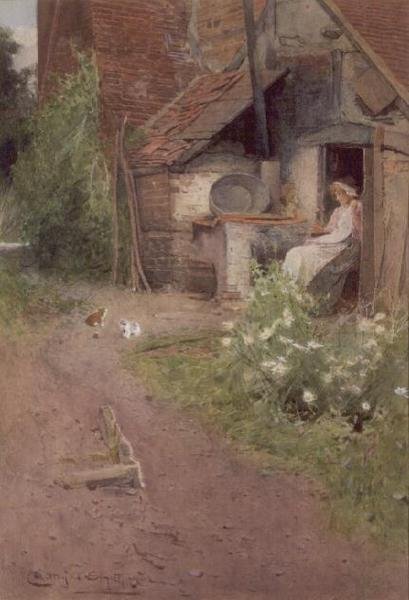 De keukendeur door Carlton Alfred Smith