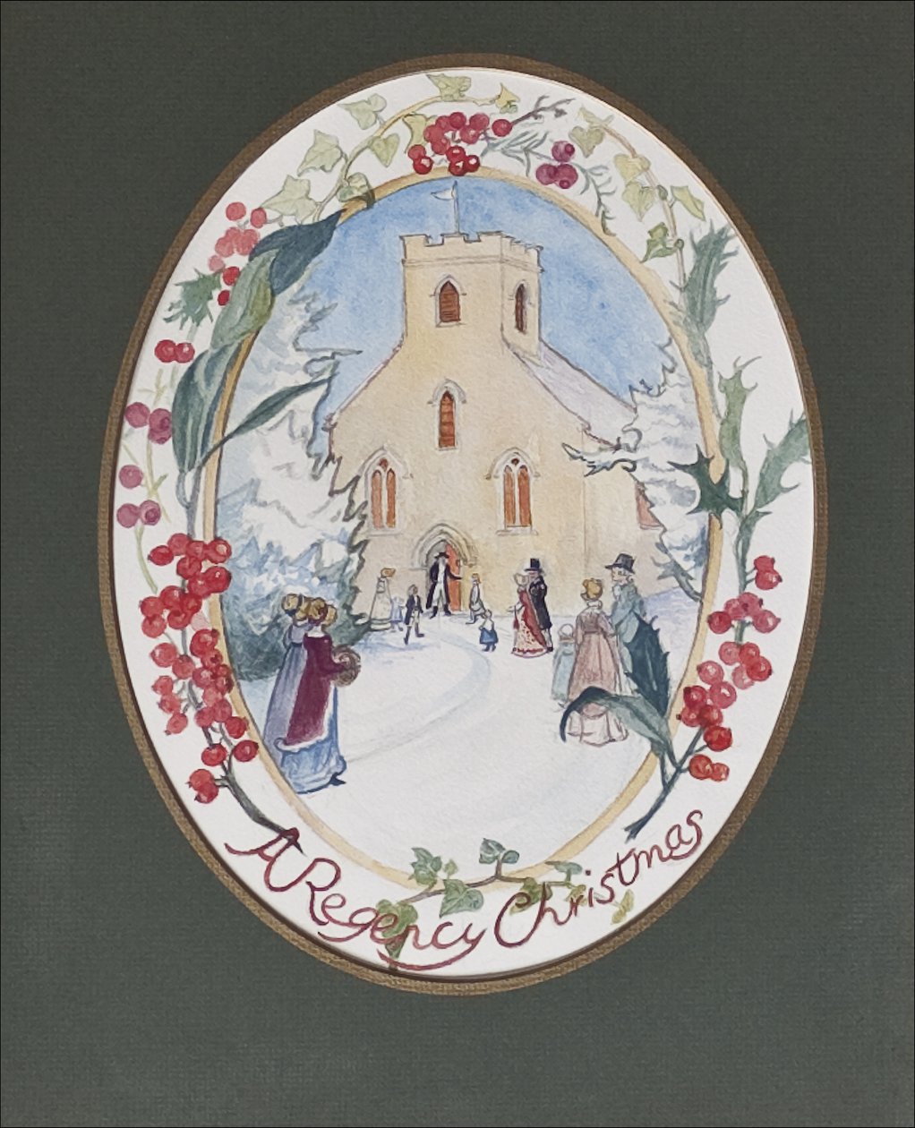 Regency Kerstmis, 2008 door Caroline Hervey Bathurst