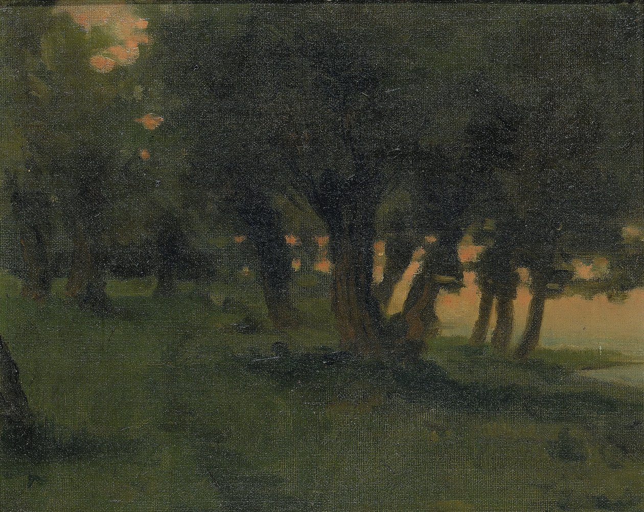 Aan de oever van de Rijn, bij St. Germain op de Mont d