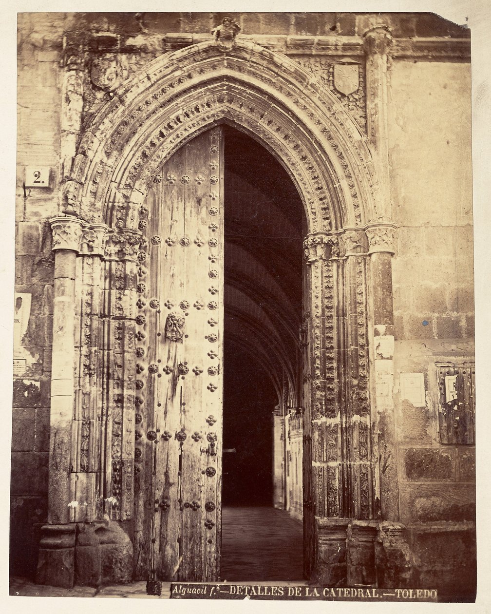 Details van de kathedraal, Toledo door Casiano Alguacil