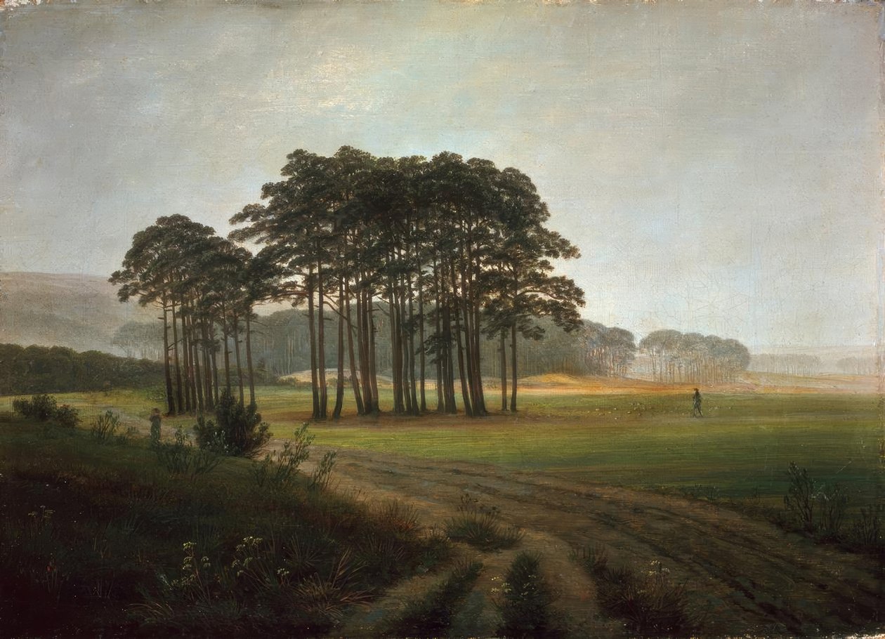 De middag door Caspar David Friedrich