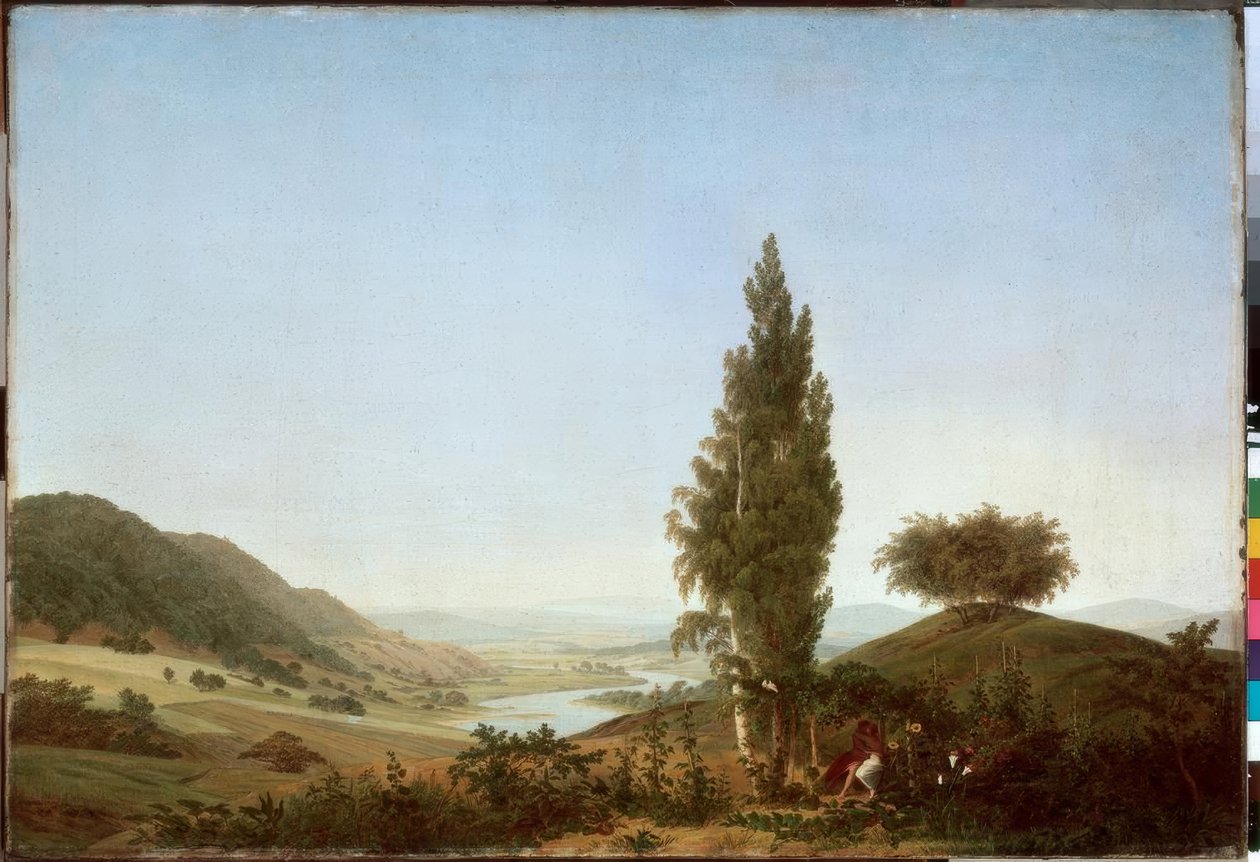 De zomer door Caspar David Friedrich