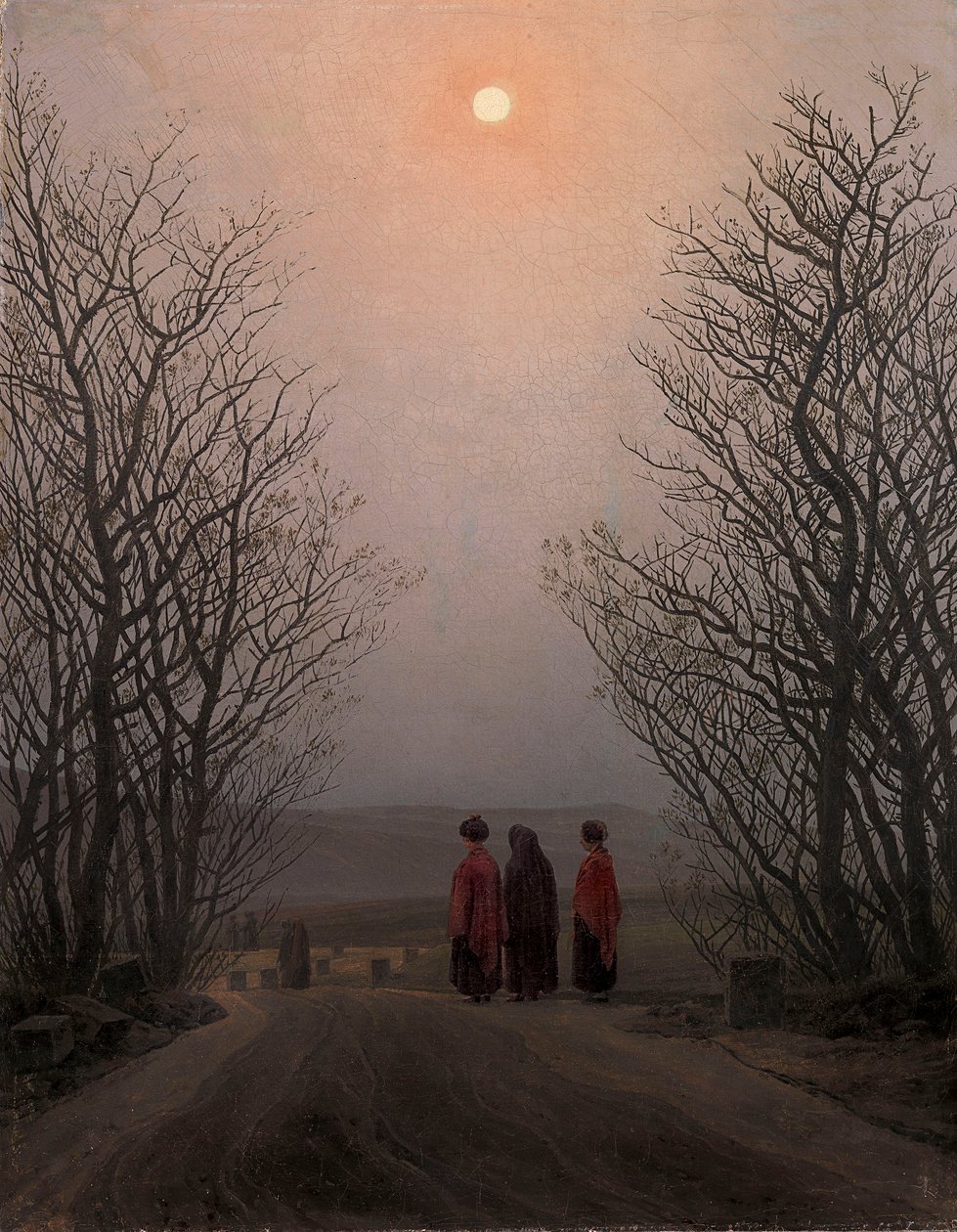 Duits: Ostermorgen Paasmorgen door Caspar David Friedrich