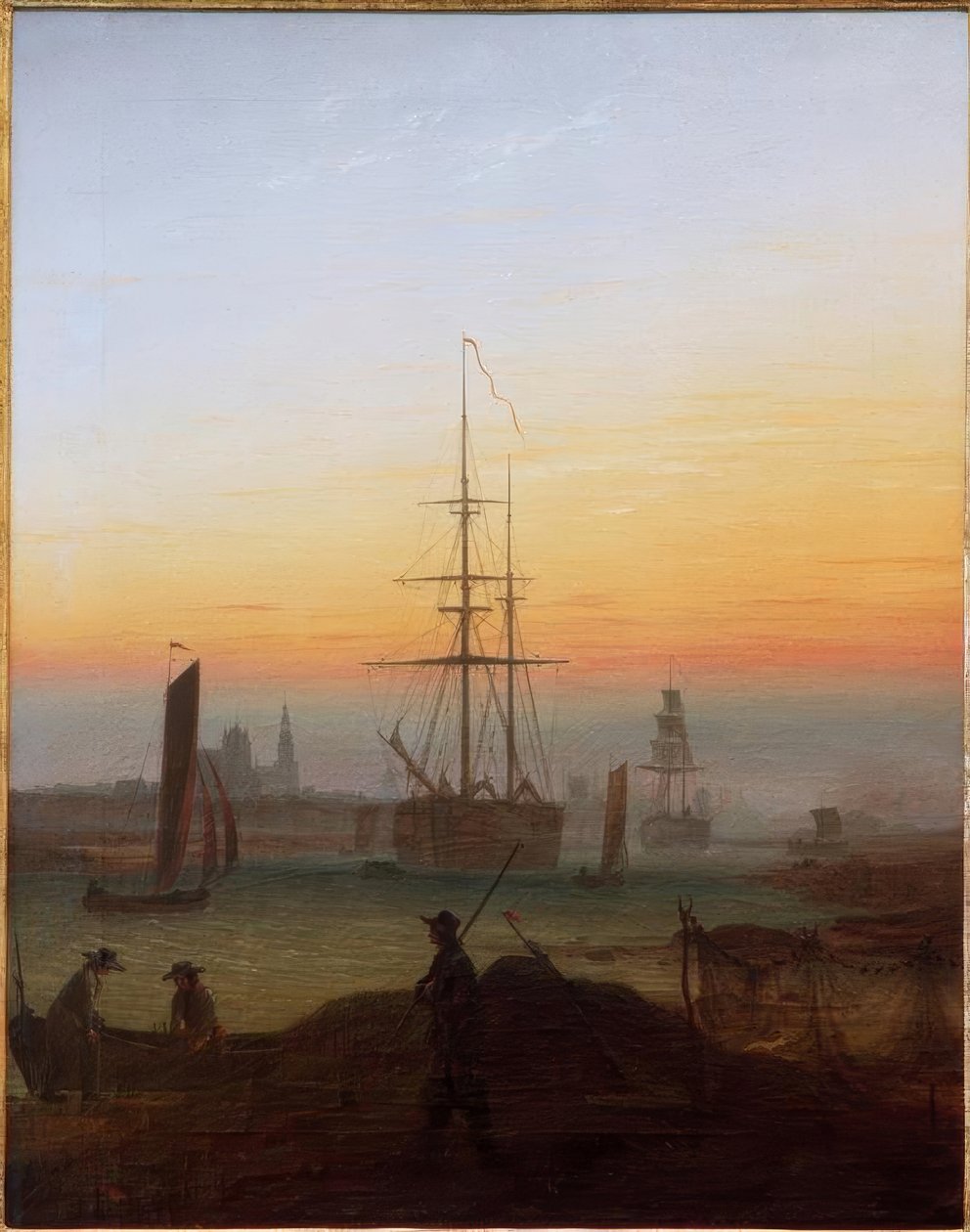 Haven van Greifswald | Caspar David Friedrich
