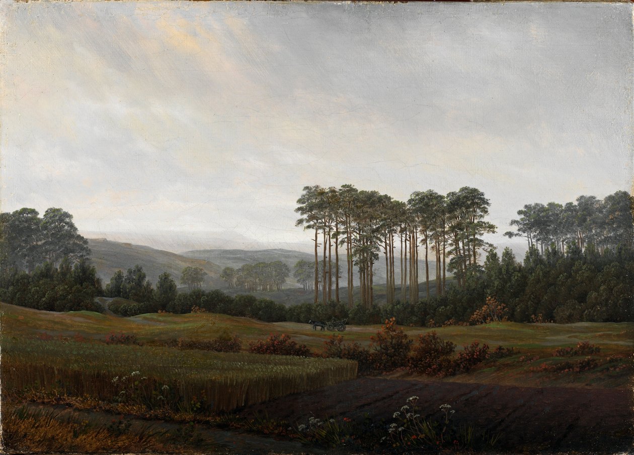 Momenten van de dag: De namiddag door Caspar David Friedrich