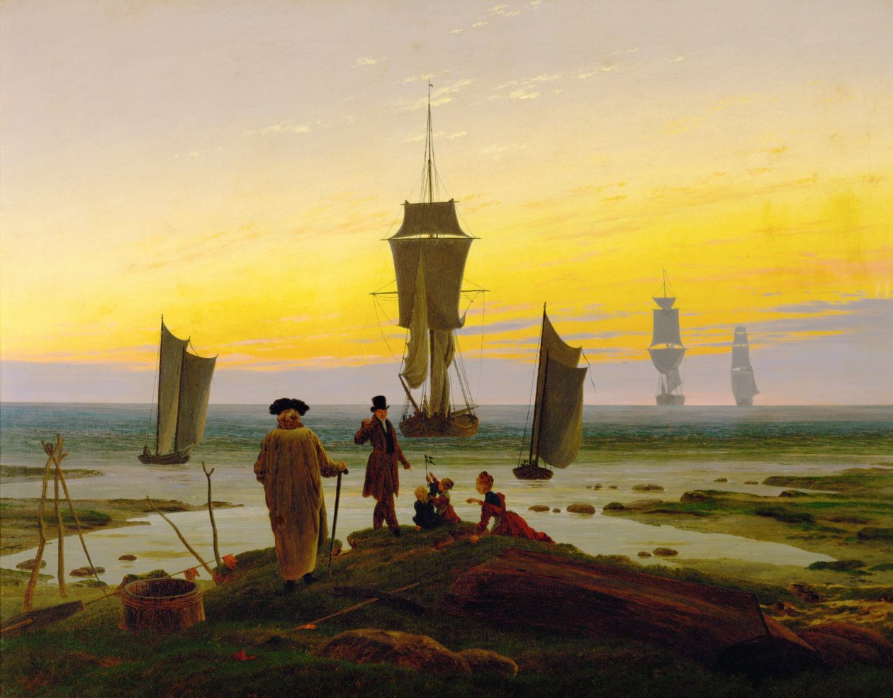  door Caspar David Friedrich