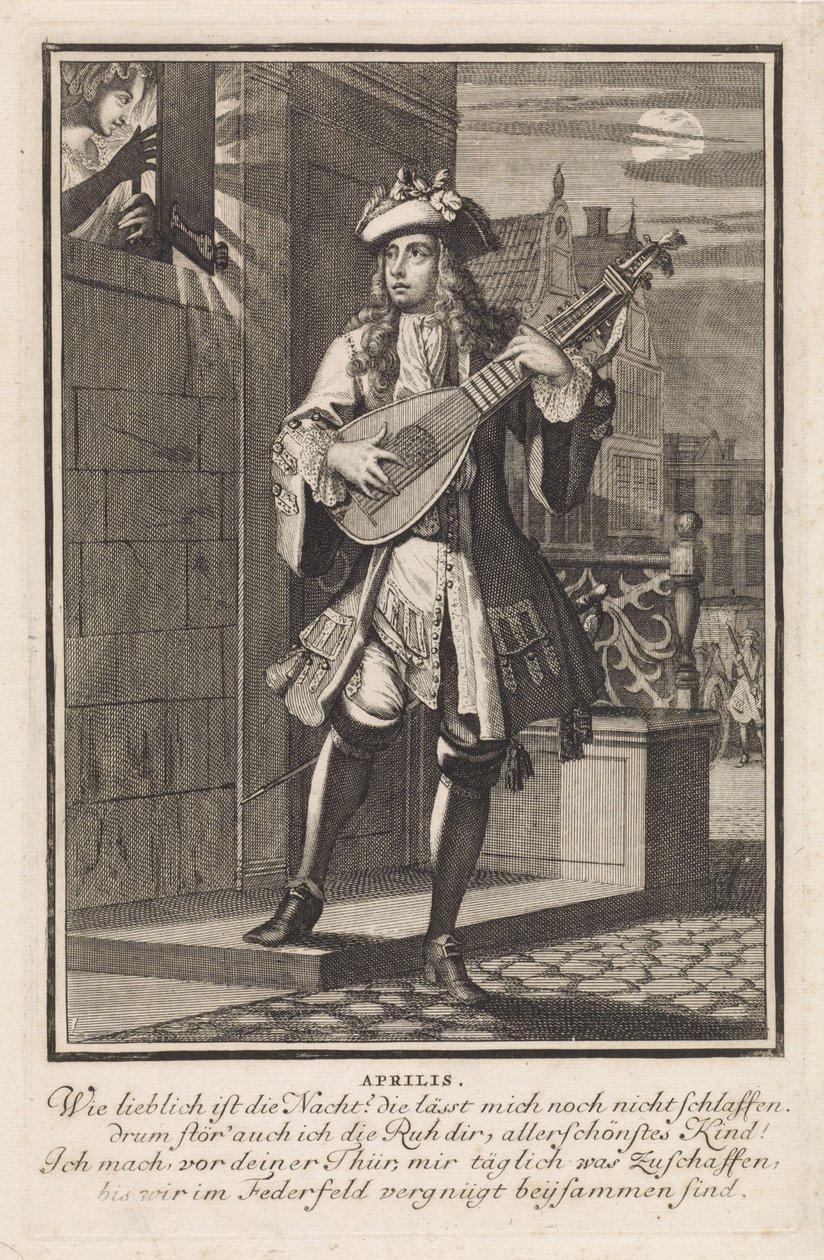 April door Caspar Luyken