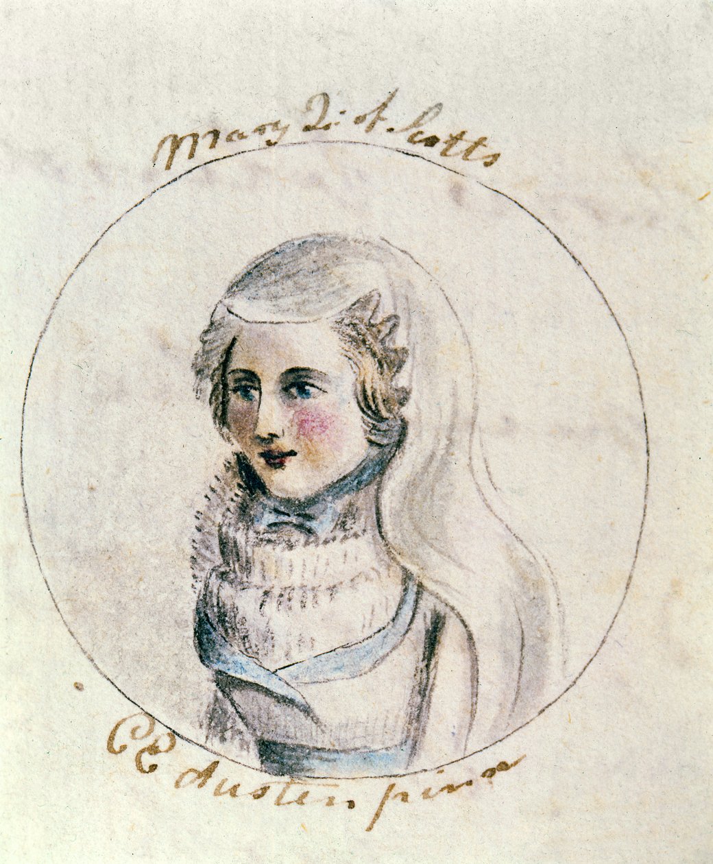 Mary Queen of Scots, ca. 1790 door Cassandra Austen