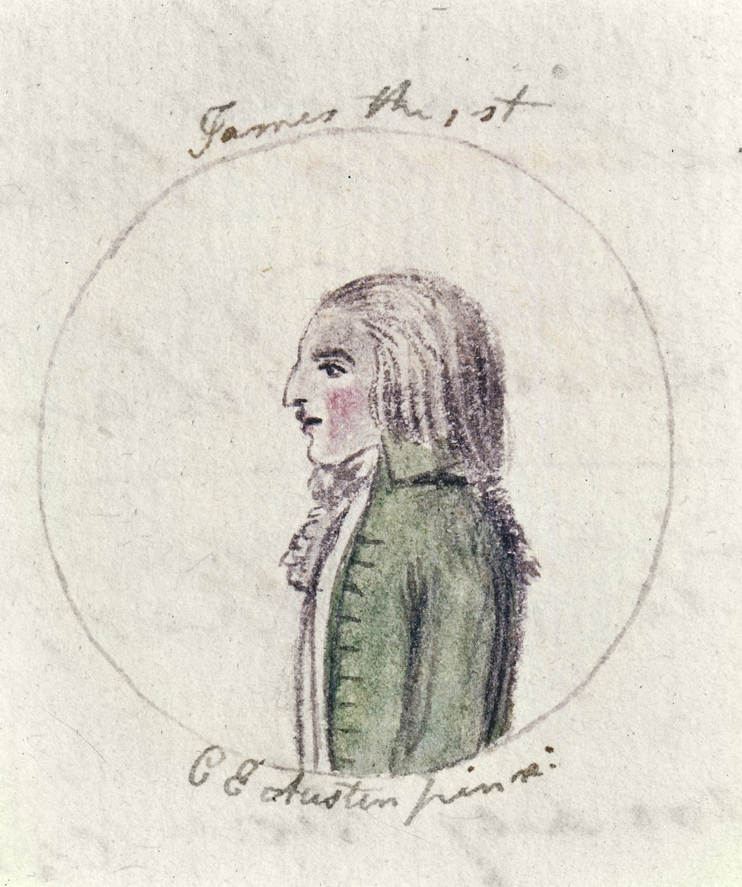 Jacob I, ca. 1790 door Cassandra Austen