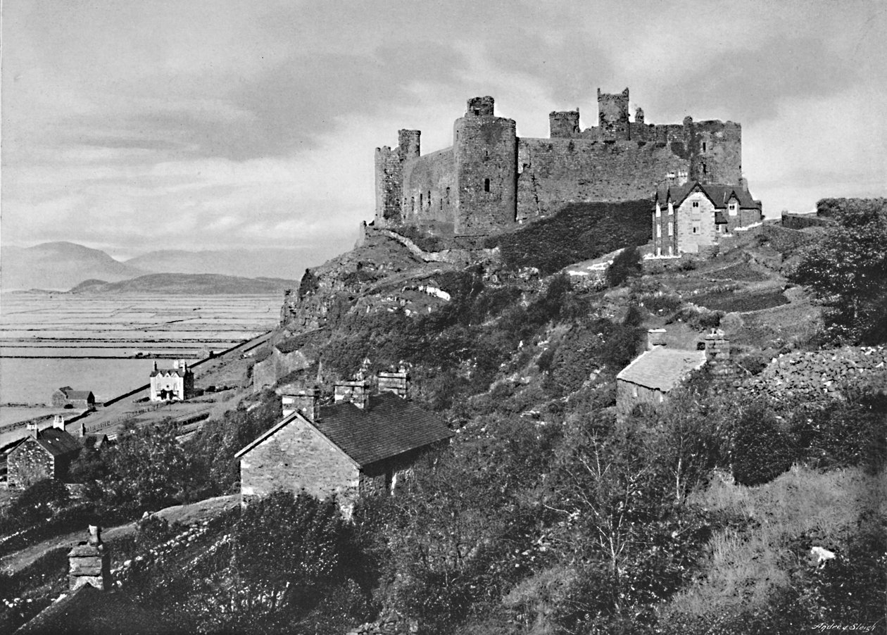 Harlech Castle door Catherall and Pritchard