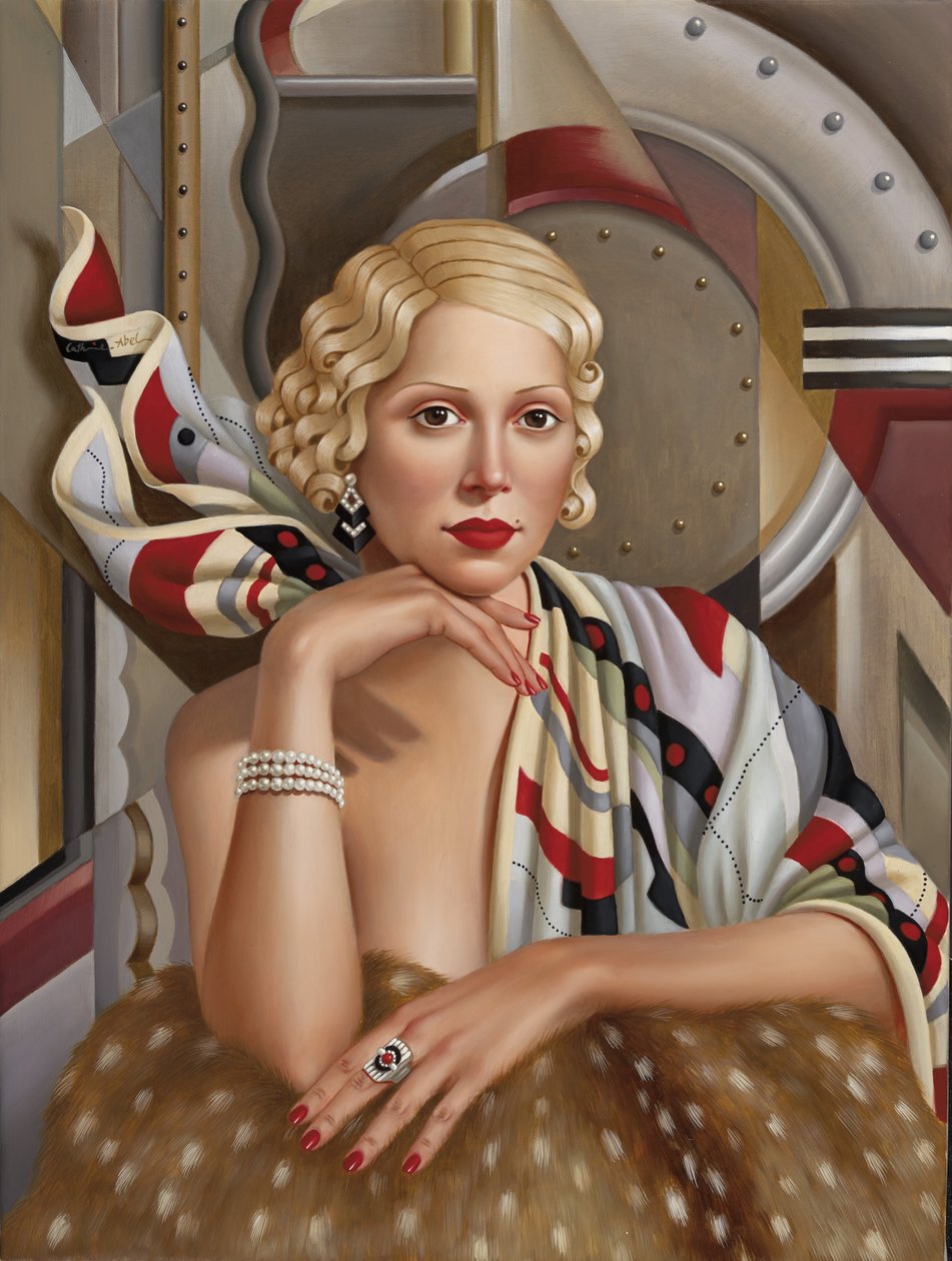 De Vrouw in Zijde door Catherine Abel