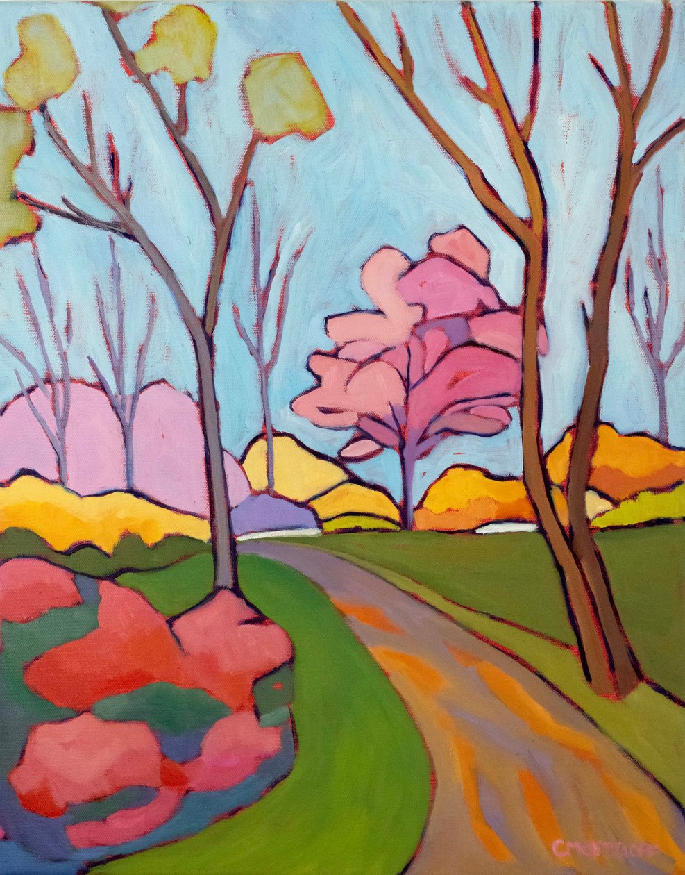 Vergankelijke lente, 2024 door Catherine J Martzloff