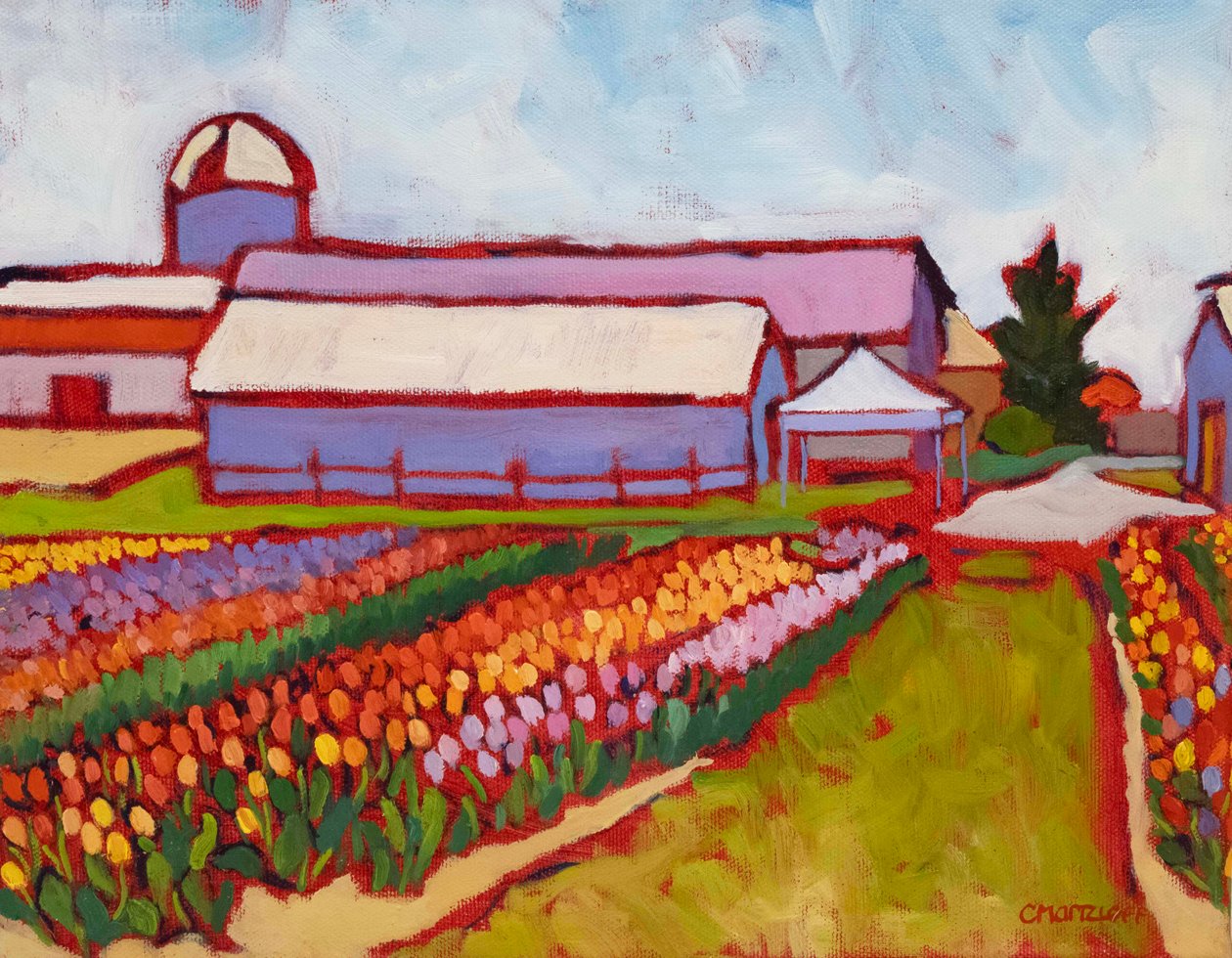 Tulpenvelden, 2019 door Catherine J Martzloff