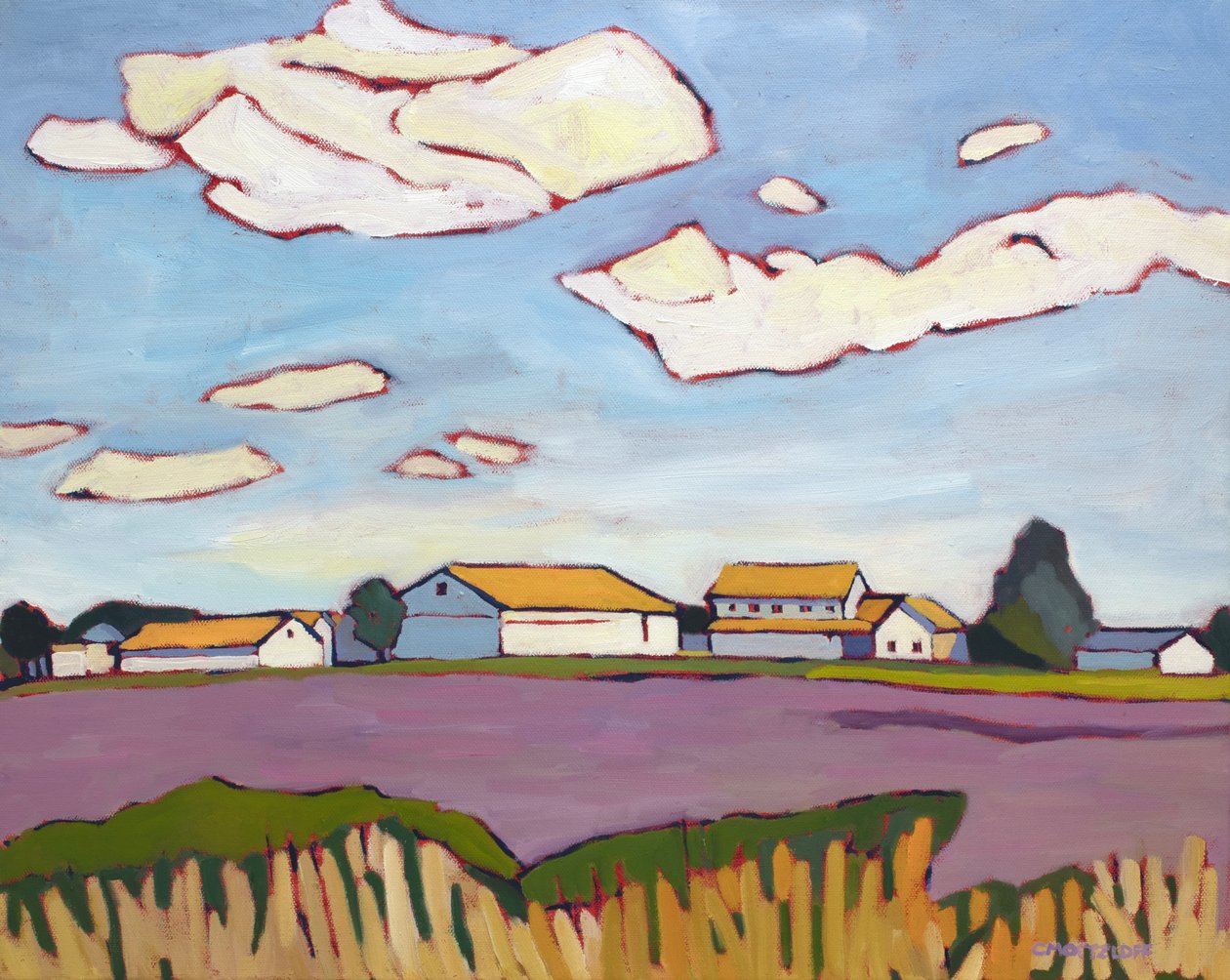 Dwalen door het veld, 2022 door Catherine J Martzloff