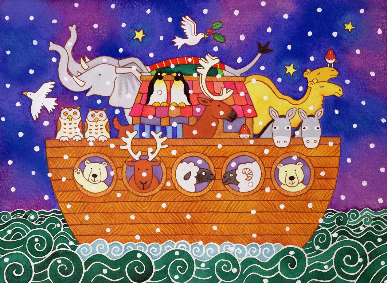 Kerstark, 1999 door Cathy Baxter