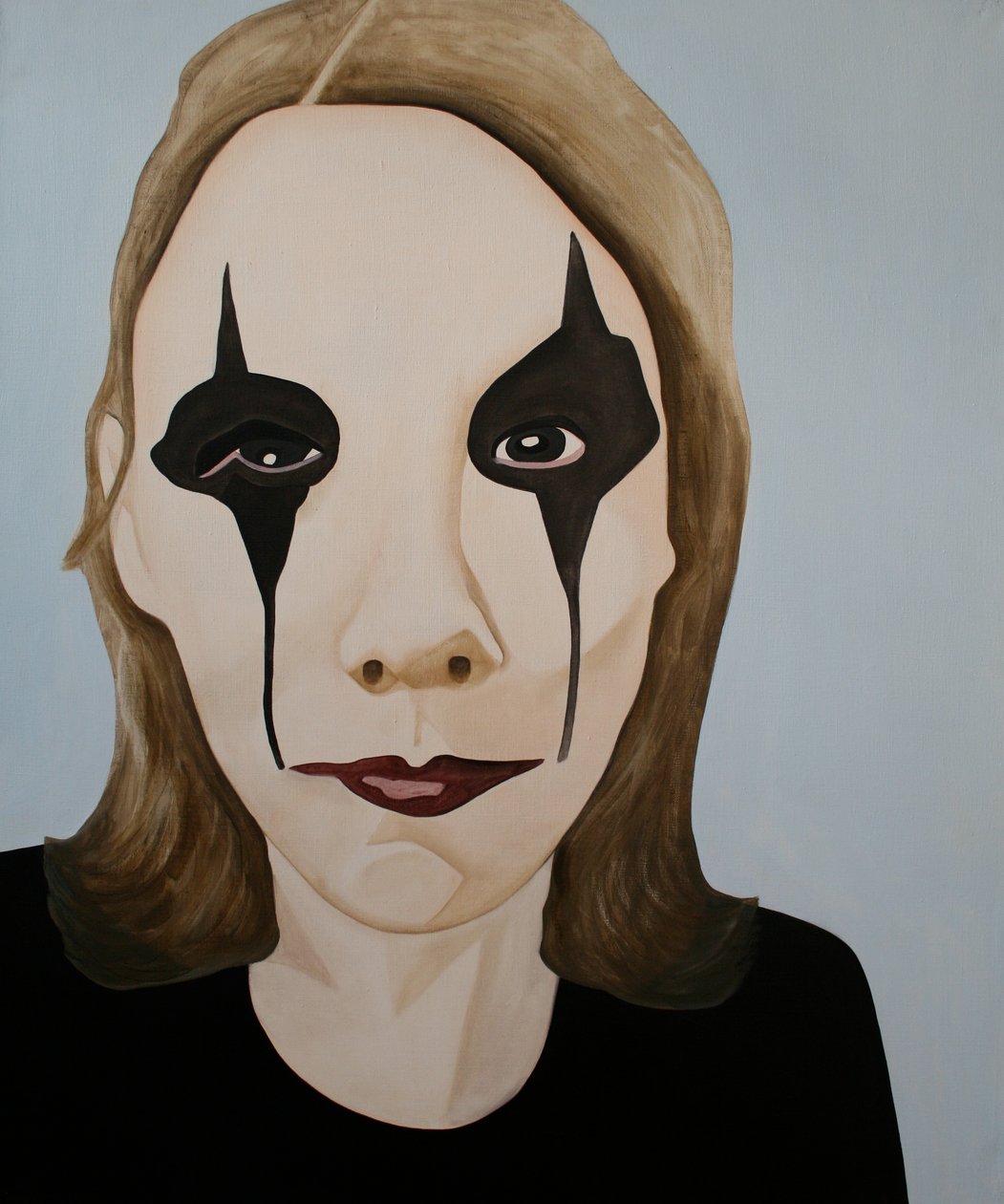 De kraai, 2003 (olieverf op linnen) door Cathy Lomax