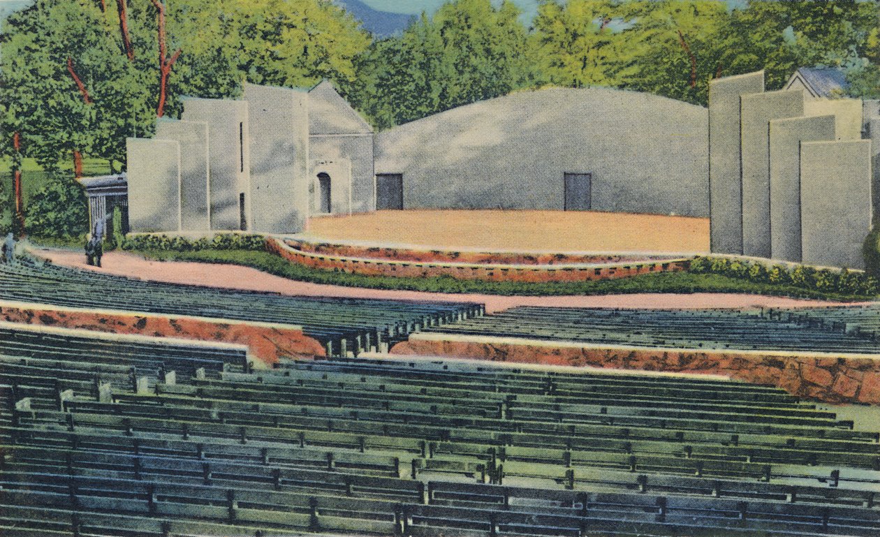 Amfitheater, Iroquois Park, 1942 door Caufield and Shook