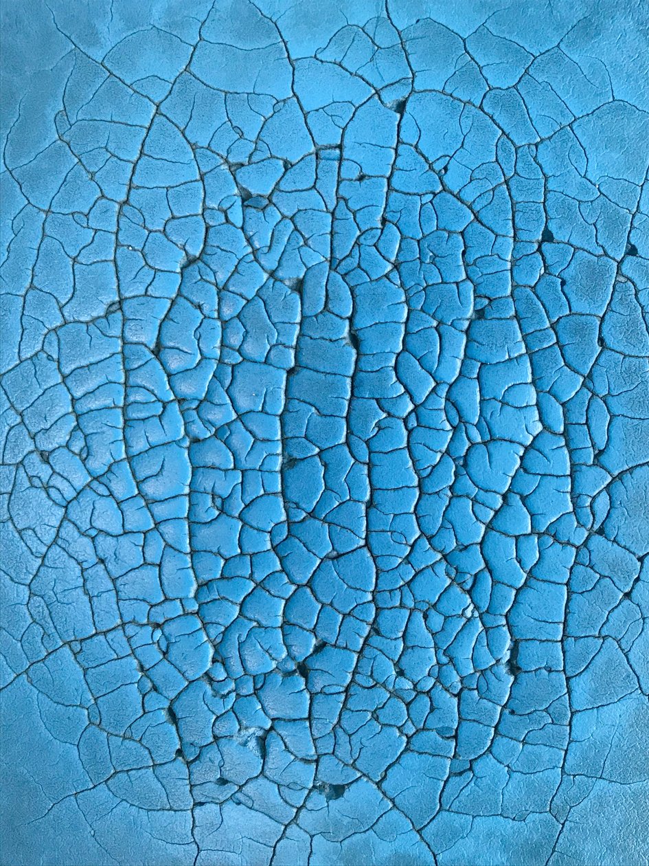 Compositie - Blauw, 2021 (foto) door Cécile Jamet