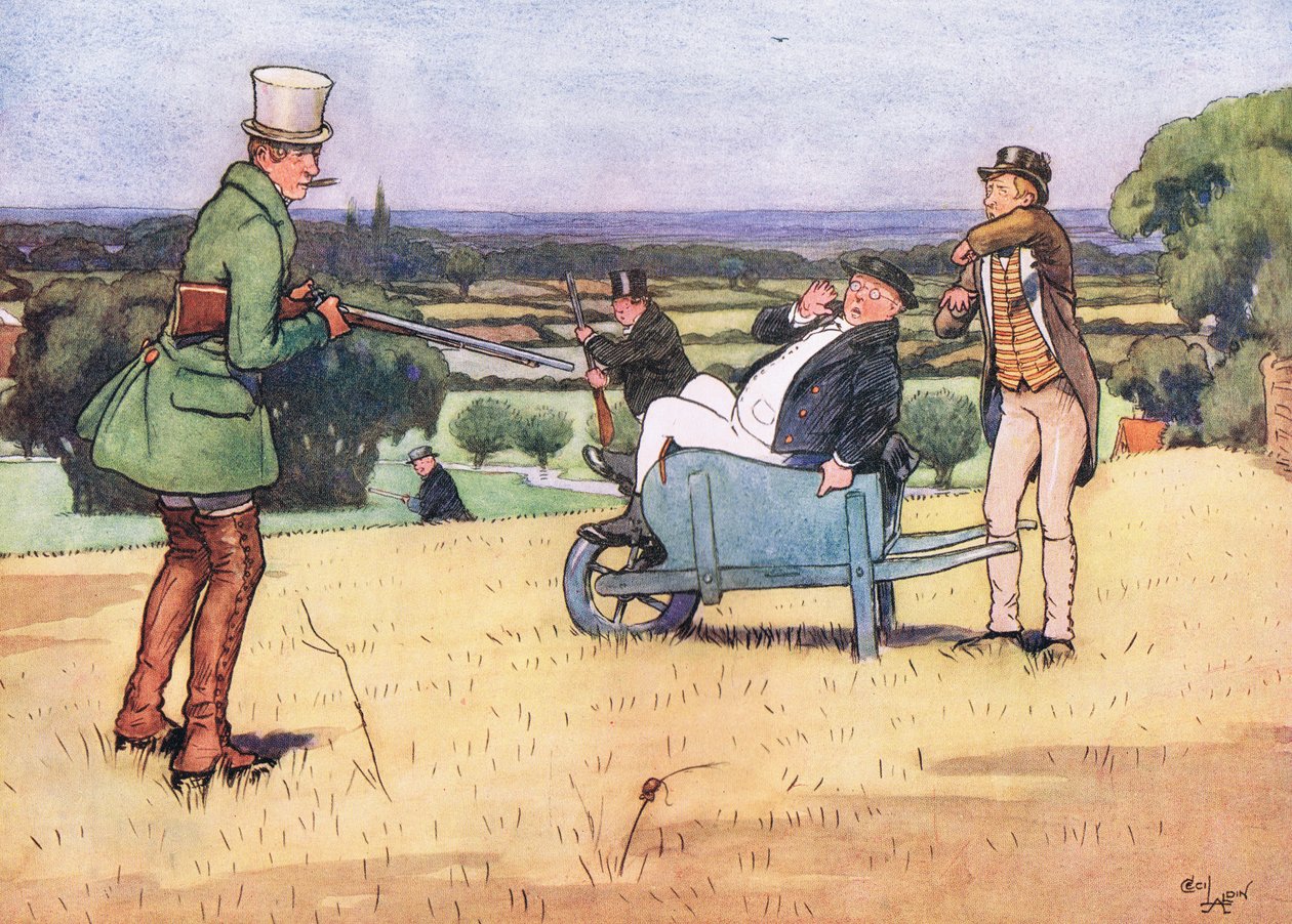 Ik zal niet toestaan dat deze kruiwagen nog een stap wordt verplaatst, tenzij Winkle dat geweer van hem anders draagt door Cecil Charles Windsor Aldin