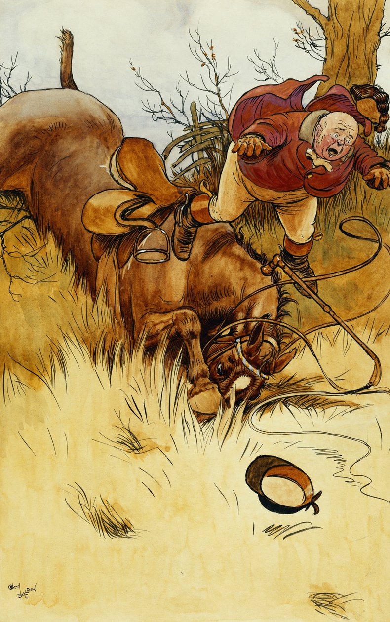 Een val is een vreselijk ding door Cecil Charles Windsor Aldin