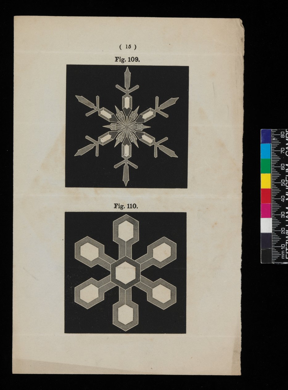 Sneeuwkristallen door Cecilia Glaisher