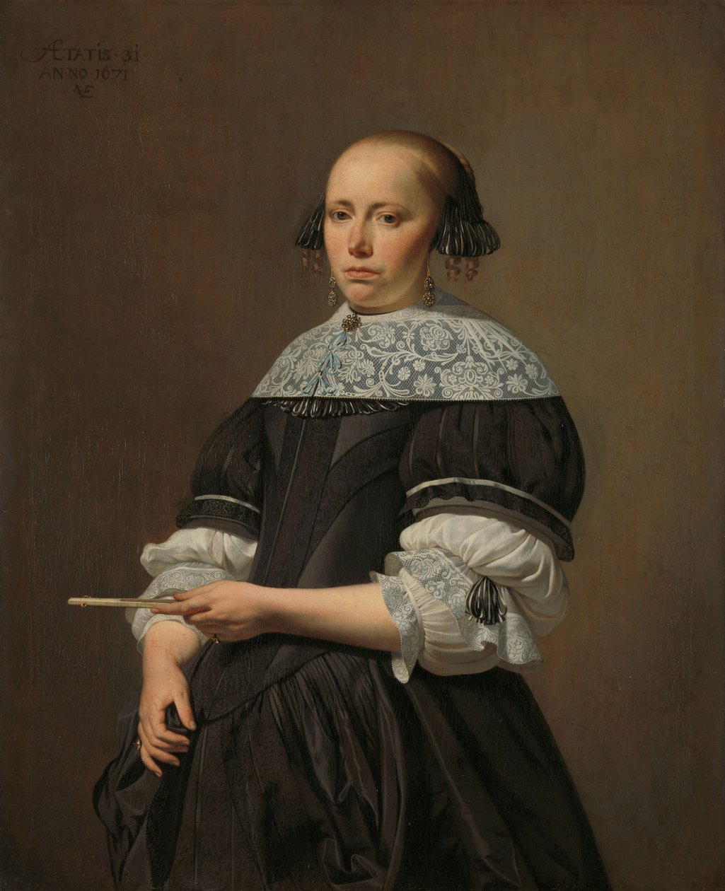 Elisabeth van Kessel (1640-1717), vrouw van Willem Jacobsz Baert door Cesar Boetius van Everdingen