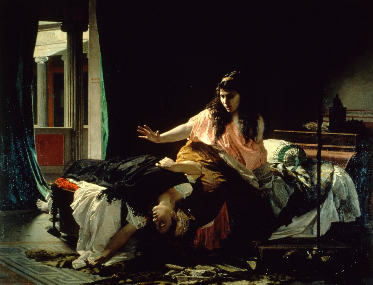 Episode in het leven van Fabiola door Cesare Maccari