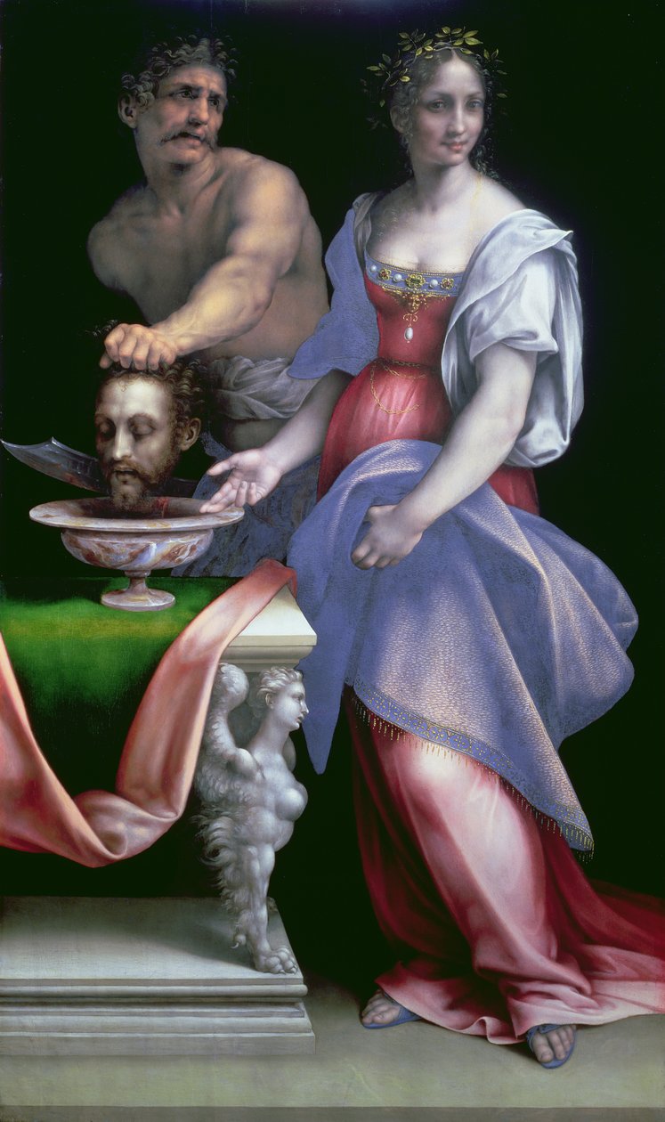 Salome met het hoofd van Johannes de Doper, c.1512-16 door Cesare da Sesto