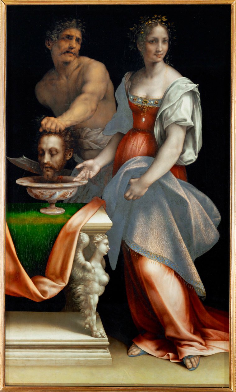 Salome met het hoofd van de Doper ... door Cesare da Sesto