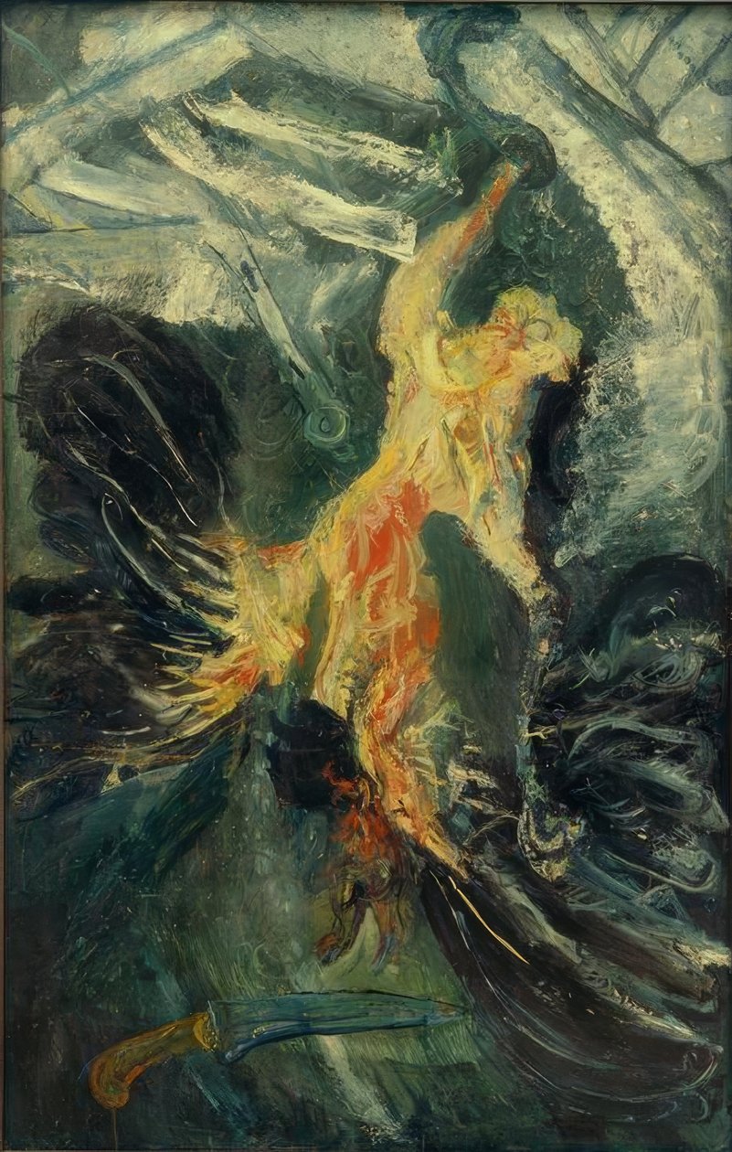 Ch. Soutine, Hangend Gevogelte door Chaim Soutine