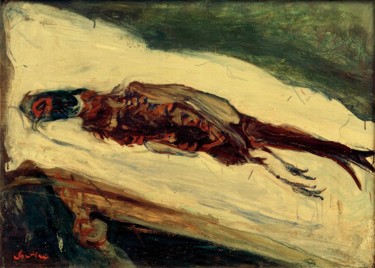 Ch. Soutine, Dode fazant door Chaim Soutine