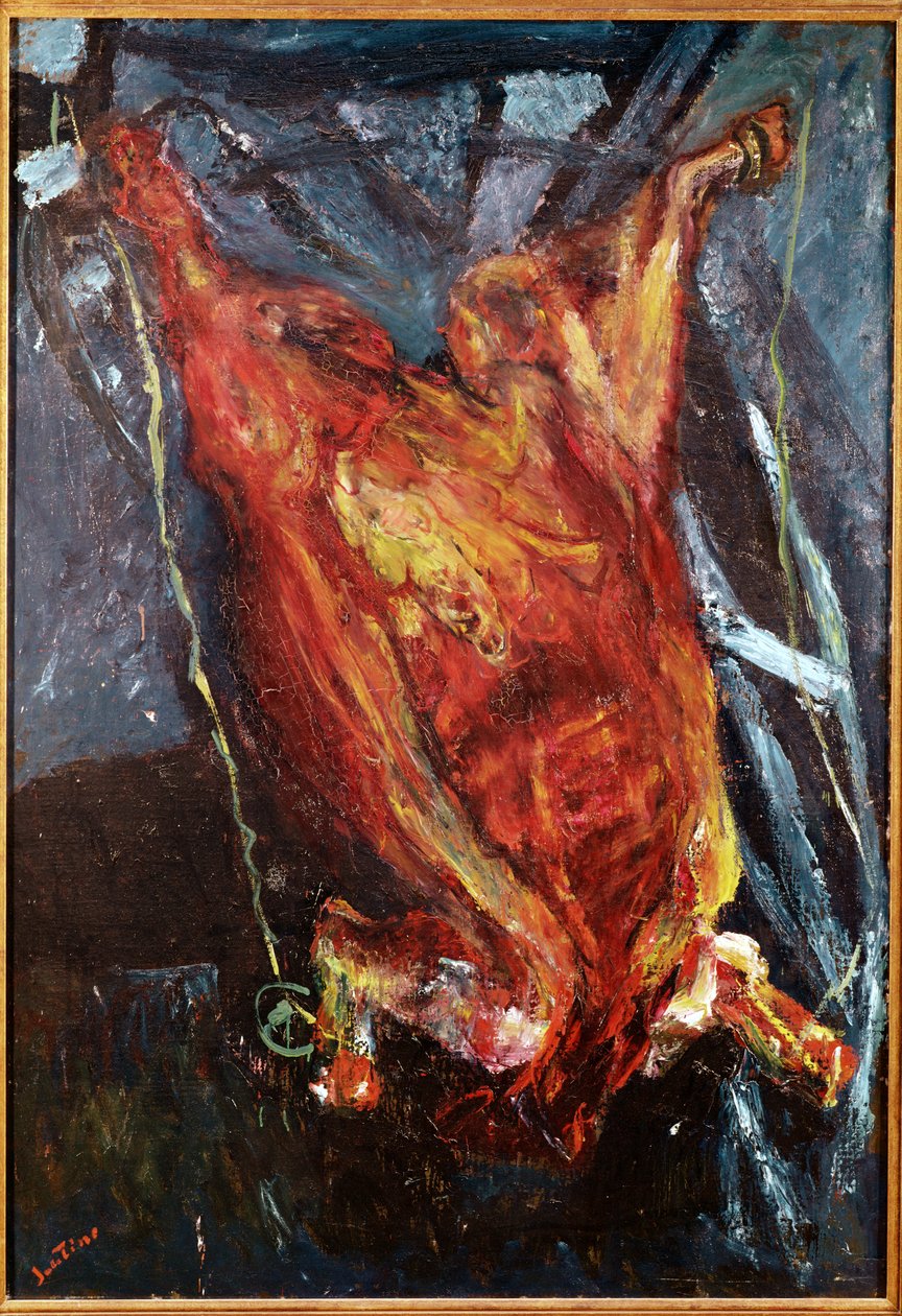 De Kant van het Rundvlees, 1925 door Chaim Soutine