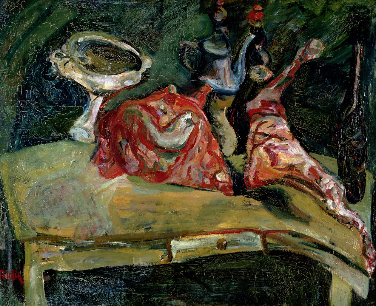 De tafel door Chaim Soutine